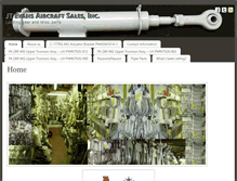 Tablet Screenshot of aircraftsalesinc.com